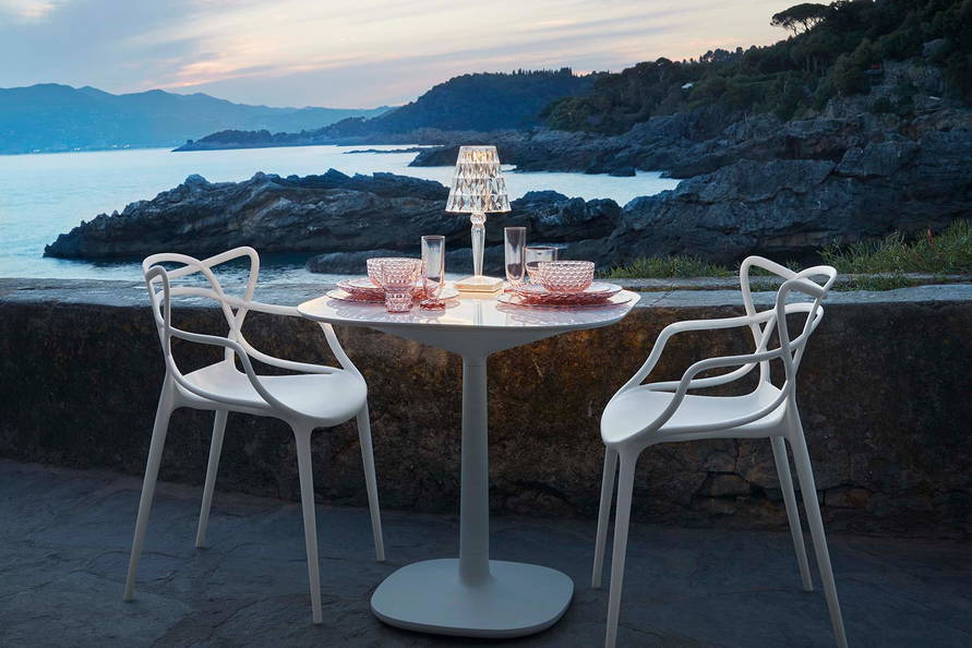 Big Battery Table Lamp