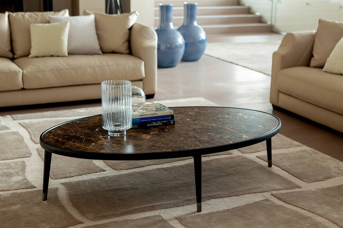 Bigne oval coffee table by Porada Bigne oval coffee table by Porada