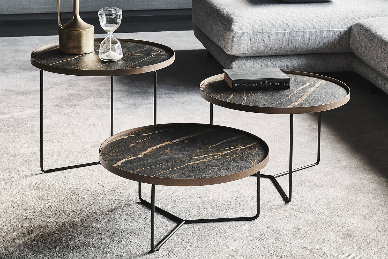 Billy Keramik coffee tables by Cattelan Italia