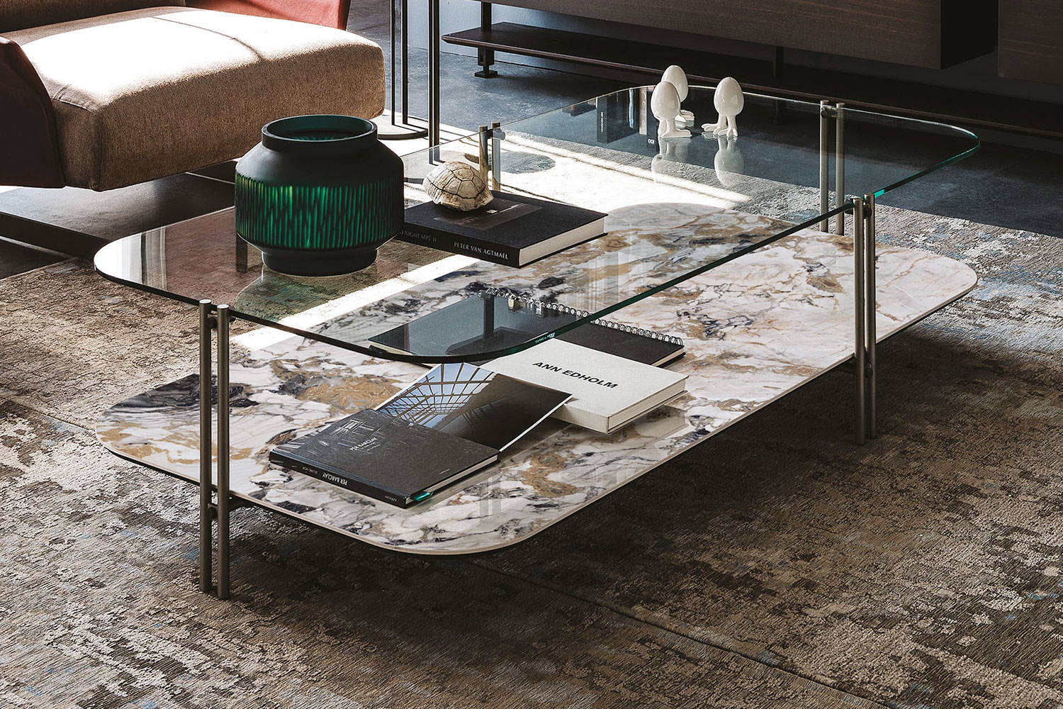 Biplane coffee table by Cattelan Italia