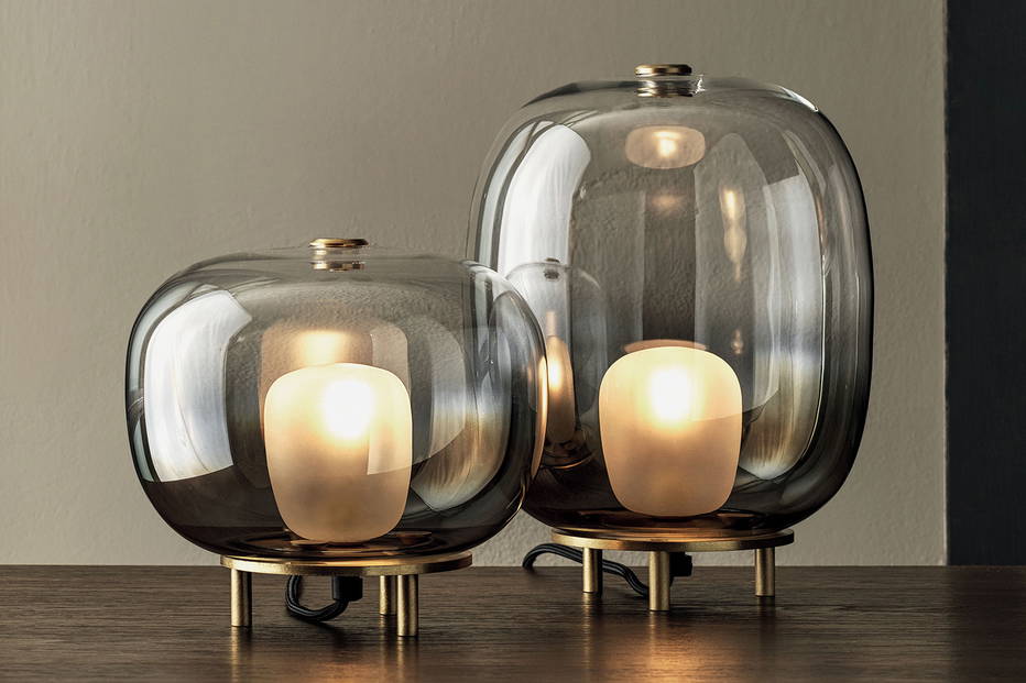 Blow table lamps designed by Studio F+B for Bontempi Casa