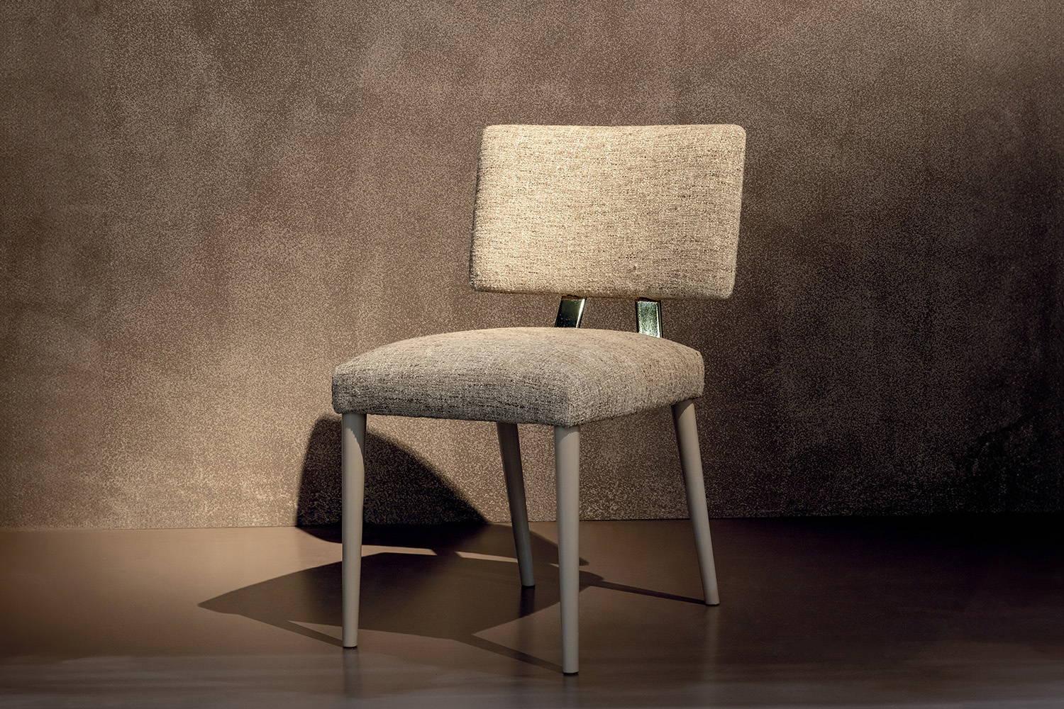 Blume-2 Rectangular Back Dining Chair designed by Costantini IDS