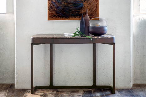 Blush console table by Porada