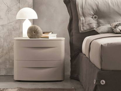 Bogart Nightstand in colored wood finish
