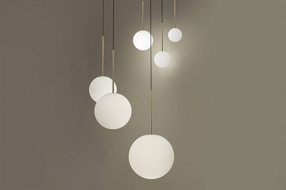 Bola Sphere chandelier by Pablo Designs Bola Sphere chandelier by Pablo Designs