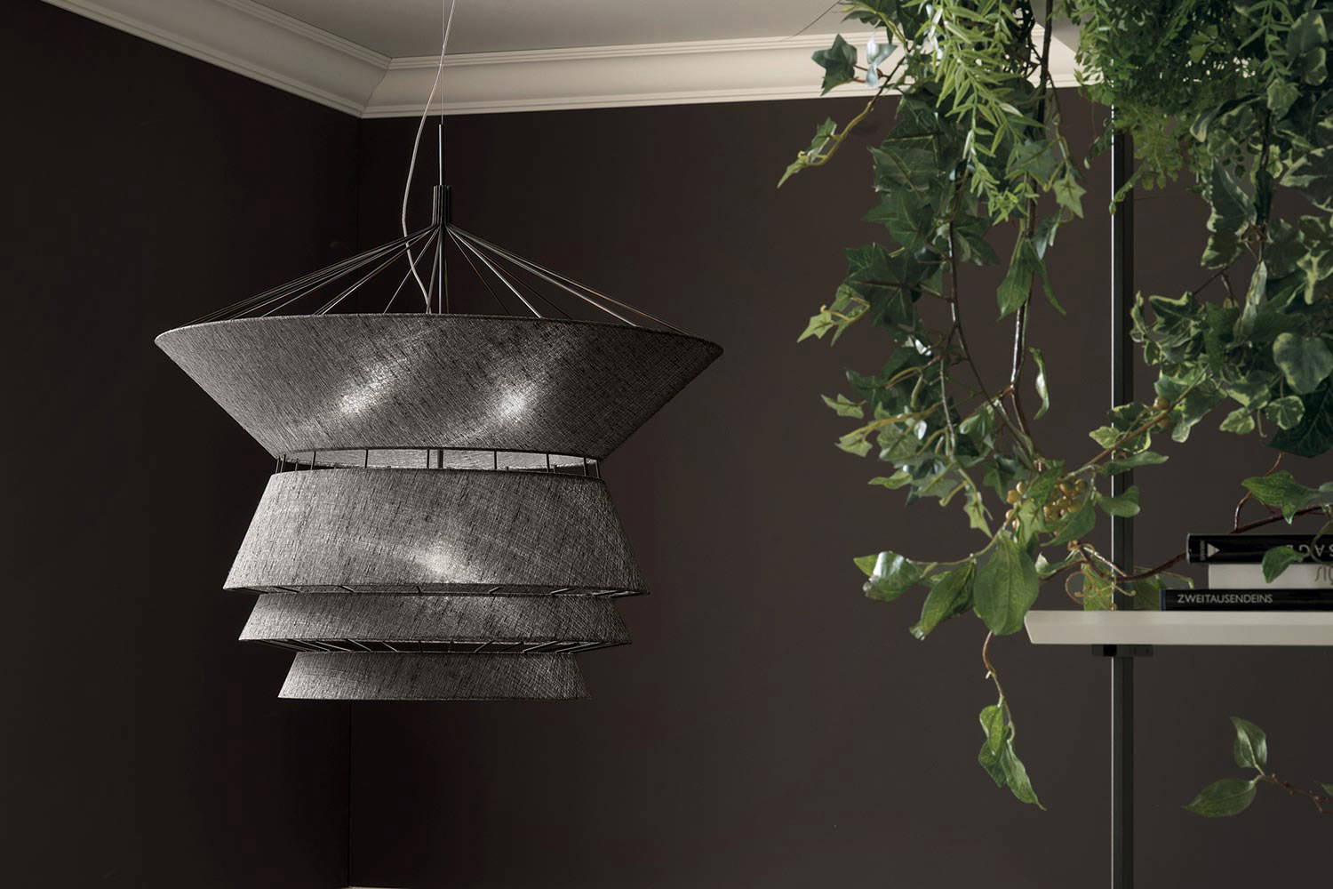 The Bolero Suspension Light by Oriano Favaretto for Cattelan Italia.