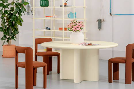 BonBon Round Dining Table designed by Paolo Cappello