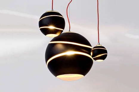 Bond Pendant Light Set of 3 Display Model by Terzani