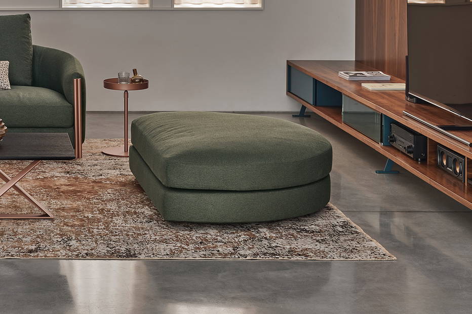 Bonnie pouf designed by Bernhardt & Vella for Bontempi Casa