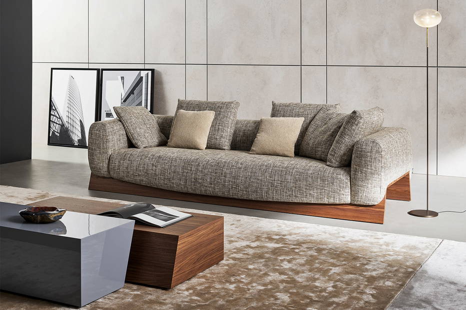 The Boolean sofa by Giuseppe Viganò for Bonaldo.