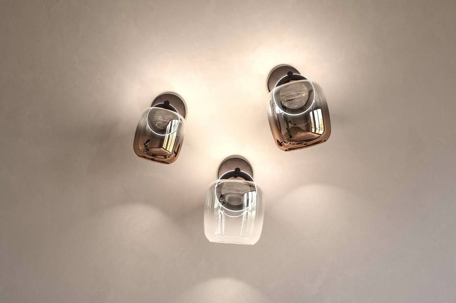 Botticelle Wall Sconces on a wall