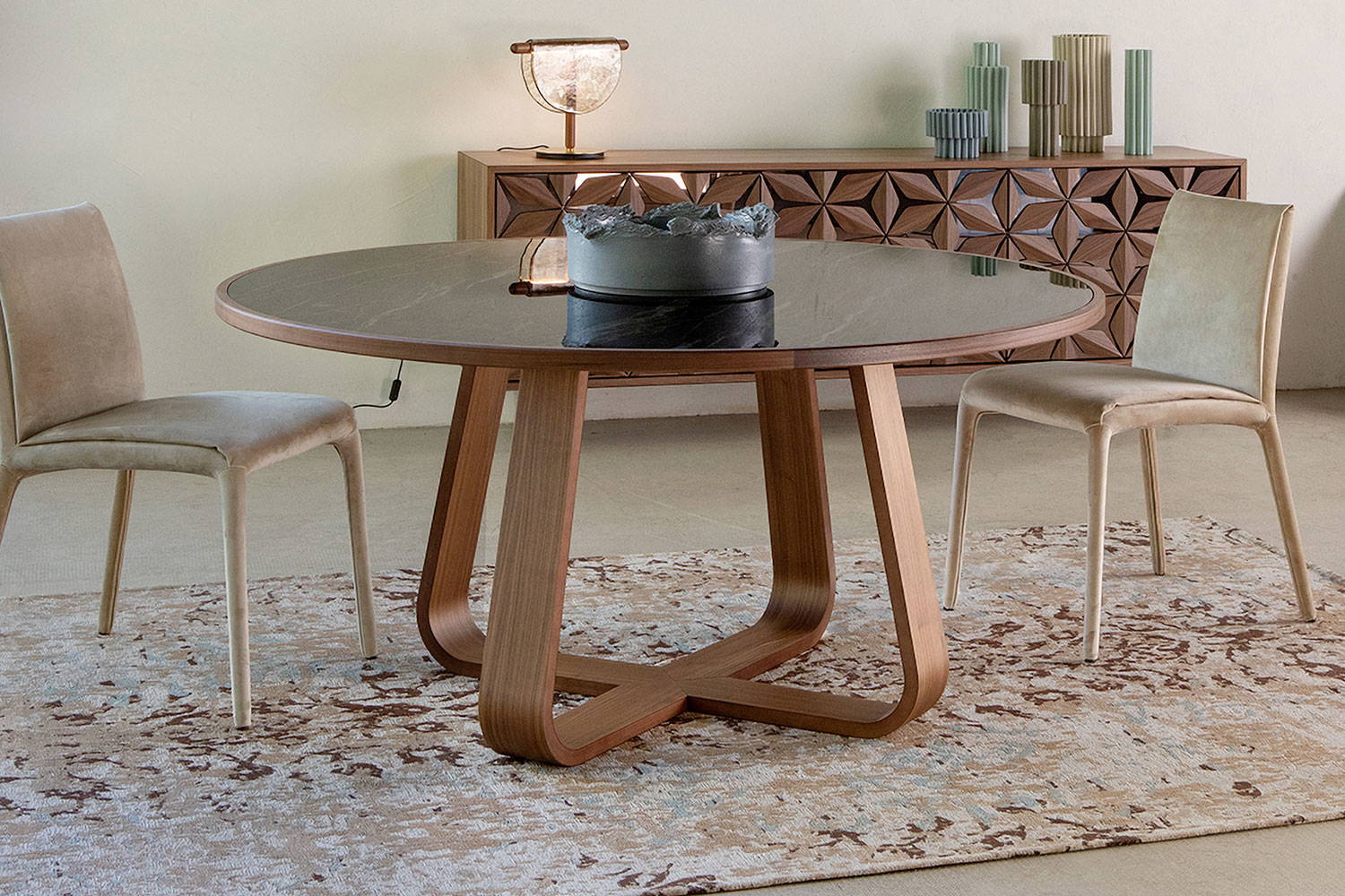 Branch Round Dining Table by Tonin Casa