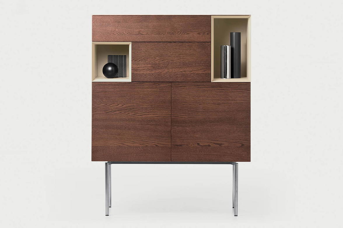 Brema Open cupboard by Pianca comes with a high degree of customization Brema Open cupboard by Pianca comes with a high degree of customization
