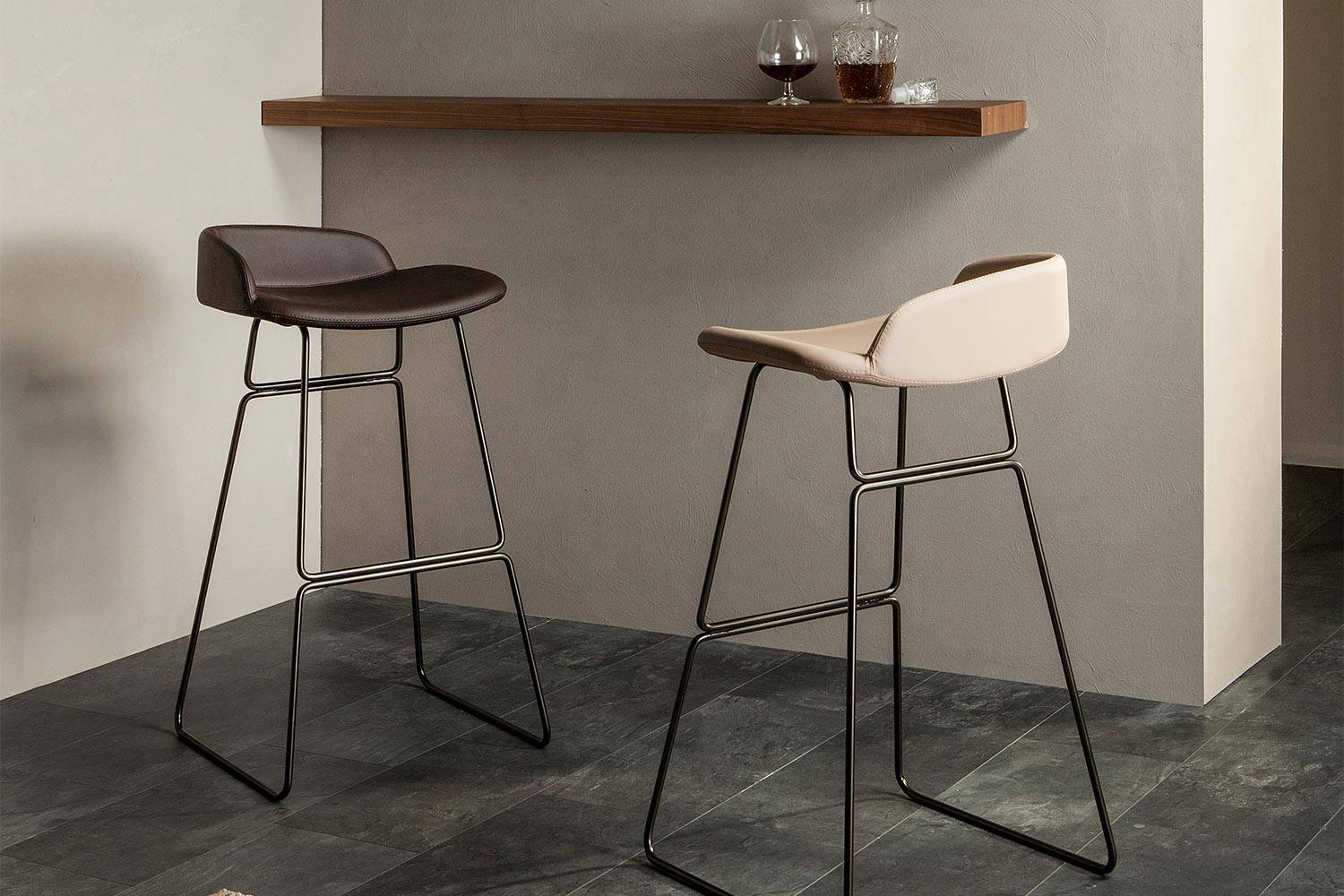 Brend bar stools by Tonin Casa