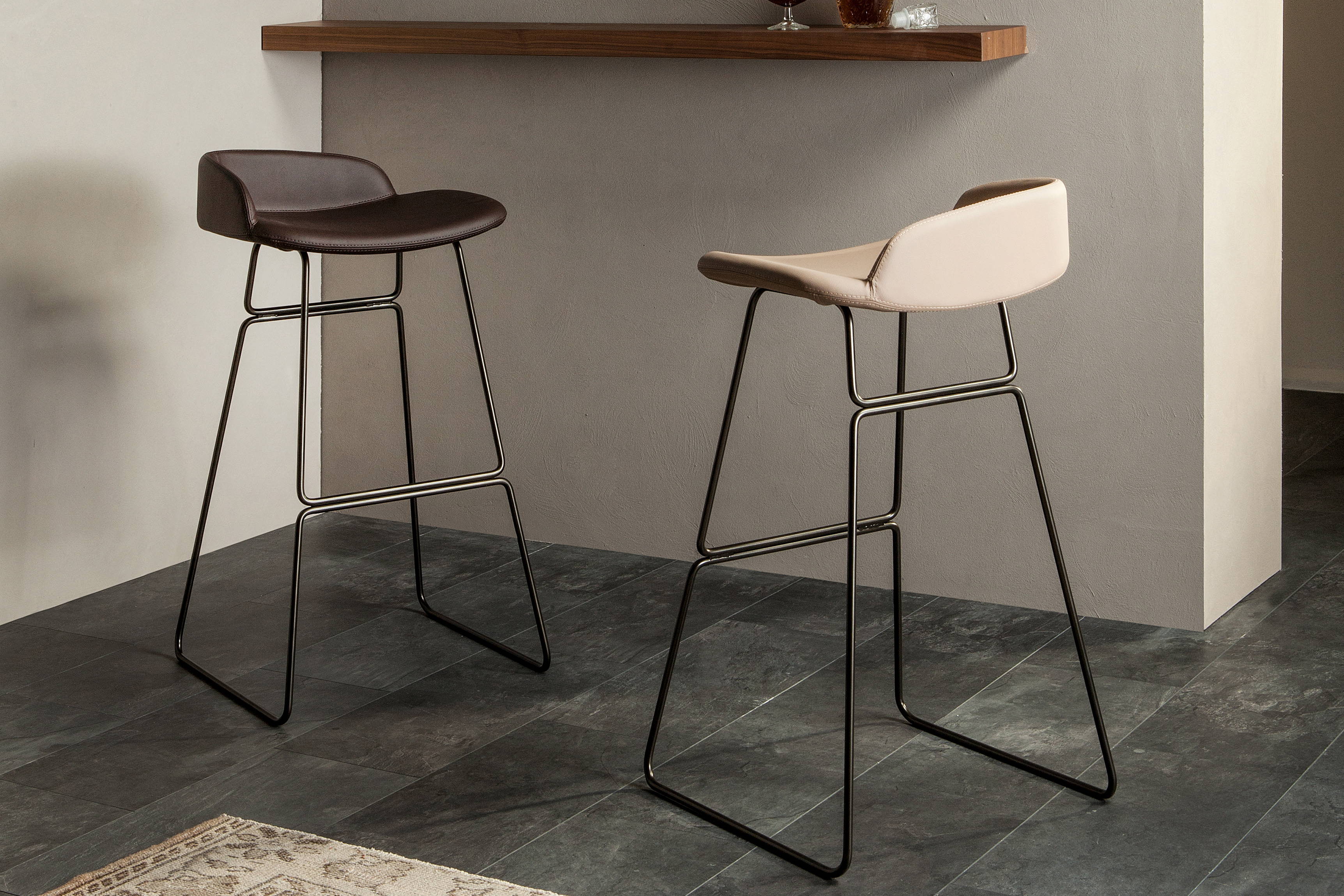 Brend bar stools by Tonin Casa