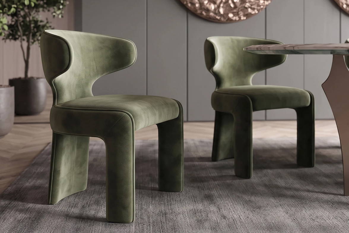 Brera Dining Chairs in modern home Brera Dining Chairs in modern home
