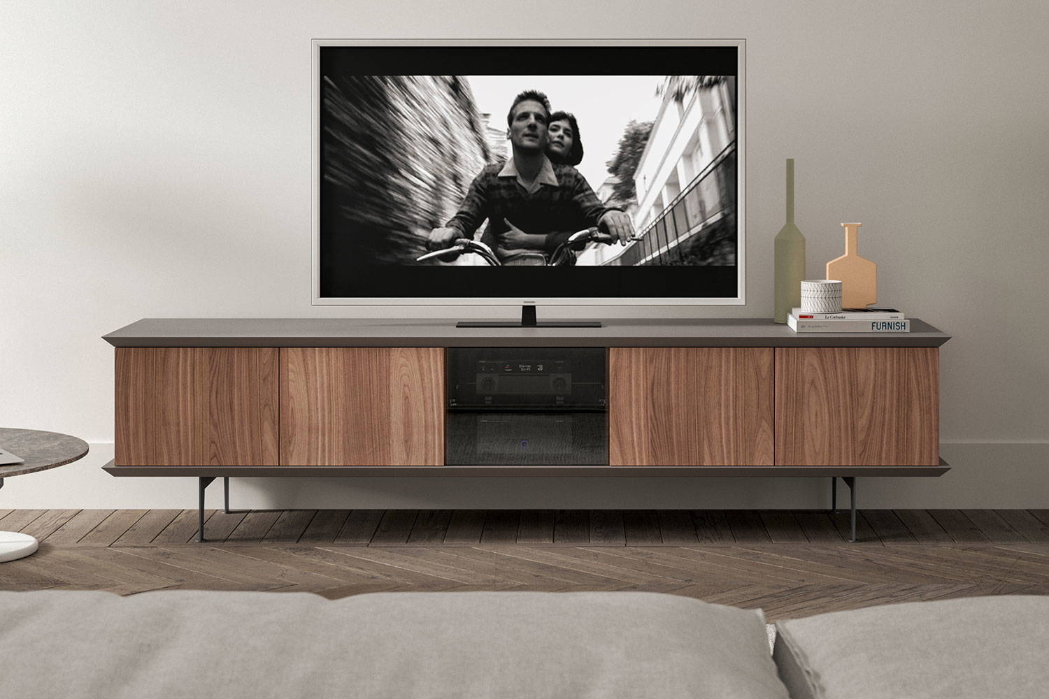 Brera TV stand in living room