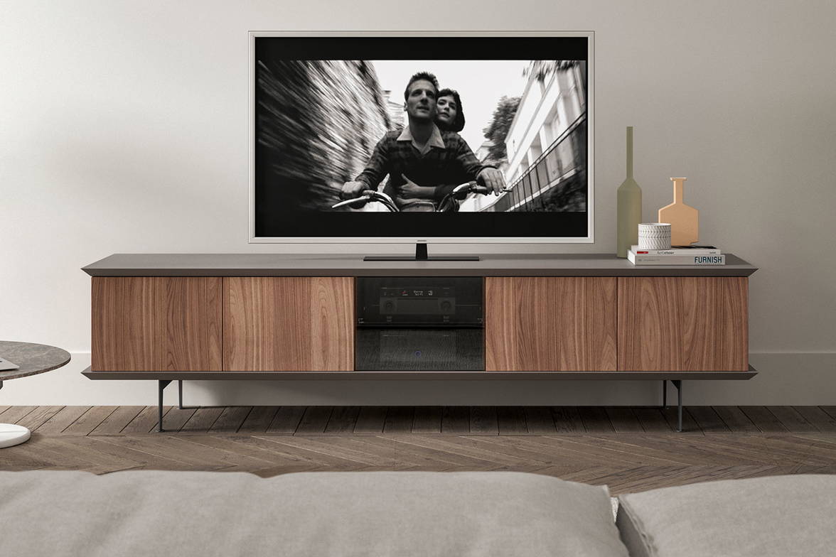 Brera TV stand in living room Brera TV stand in living room