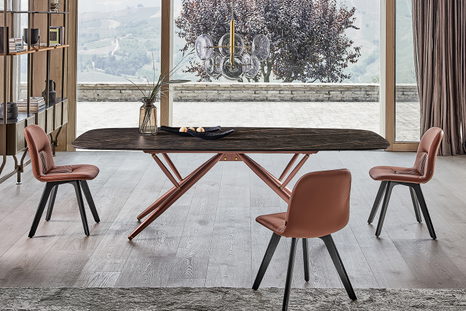 Bridge Ceramic Dining Table