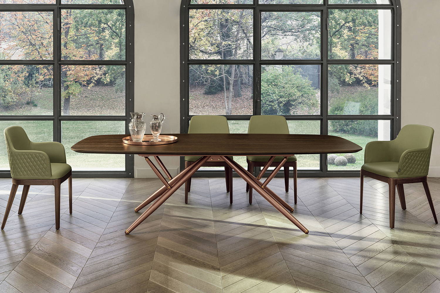 Fiandre Dining Table by Bontempi Casa | room service 360°