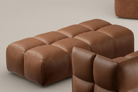 Brik Pouf designed by Martina e Massimo Castagna