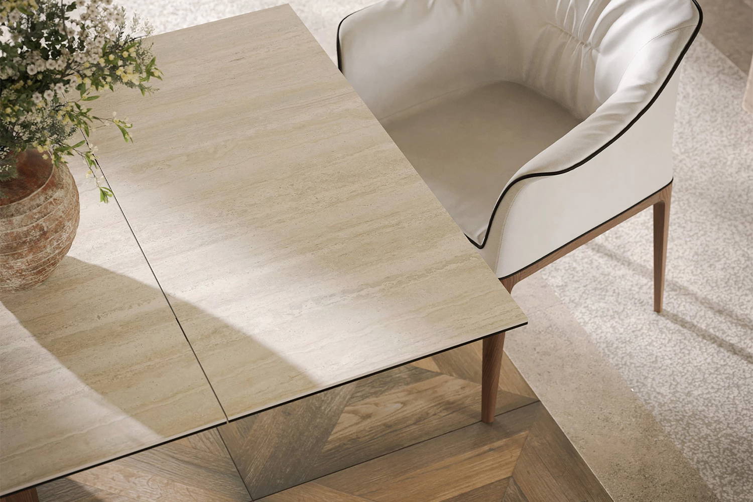 Brooklyn Extension Table by Tonin Casa | room service 360°