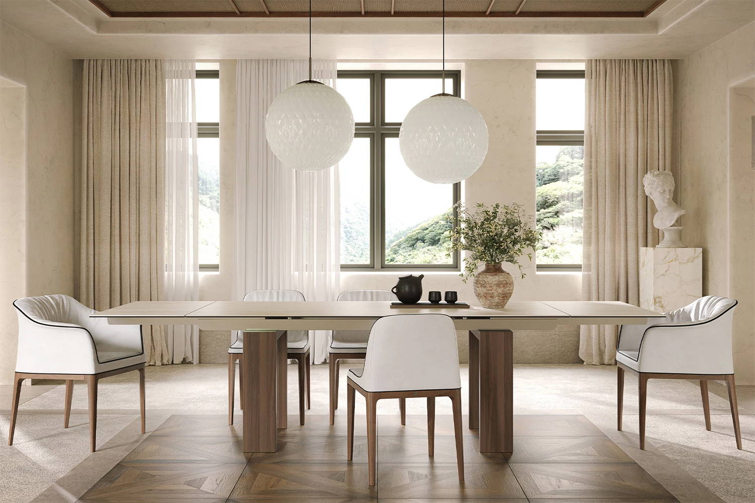 Brooklyn Extension Table by Tonin Casa | room service 360°