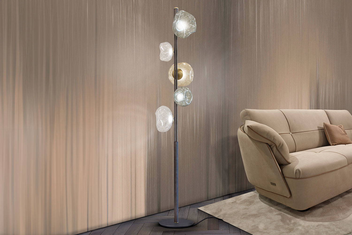 Bubble Floor Lamp by Gamma