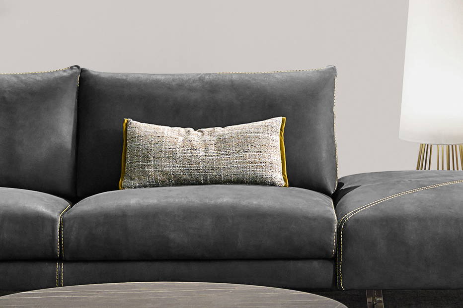 C0116 pillow on Karl sectional