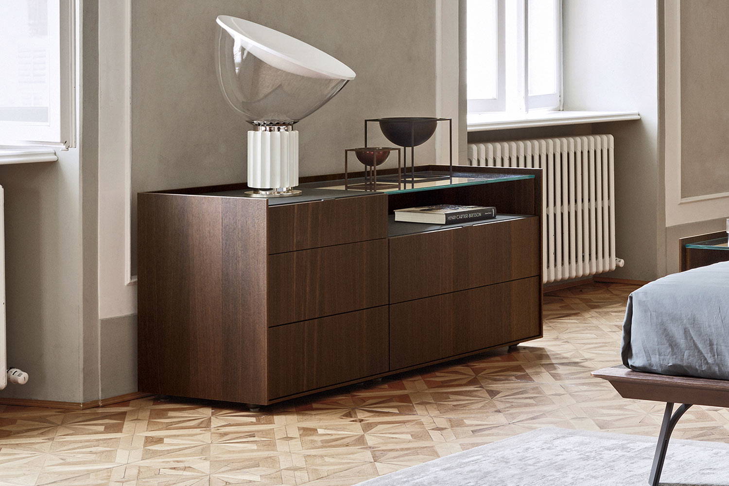 modern glass dresser Cabaret Glass Dresser