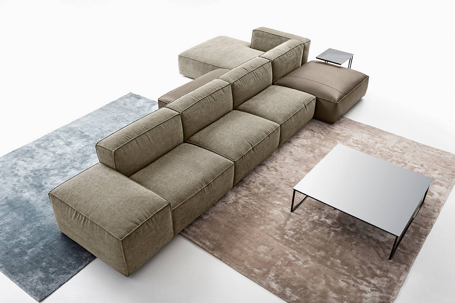 Cairoli double sided sectional sofa by Nicoline Italia
