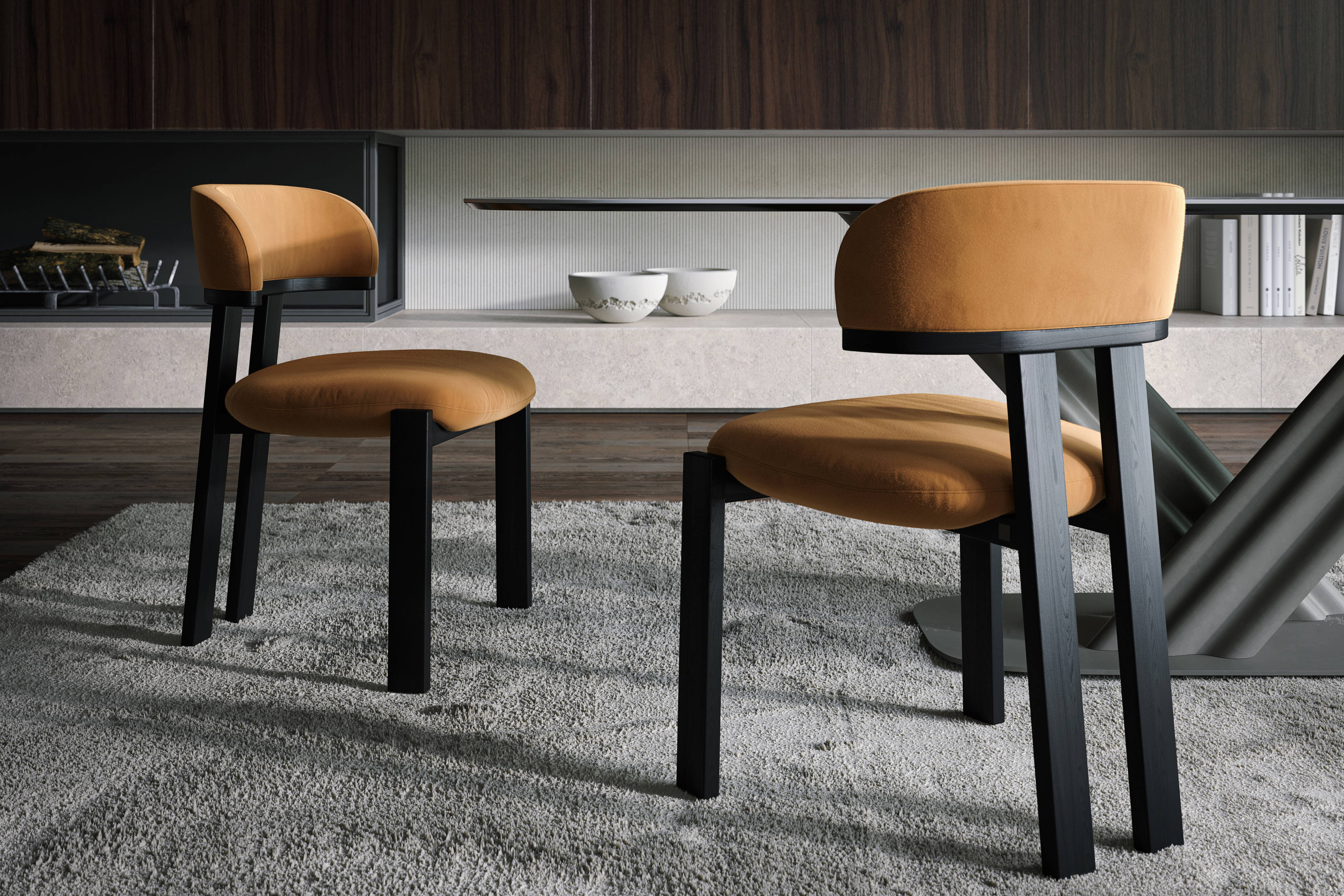 Camila Dining Chairs from Tonin Casa