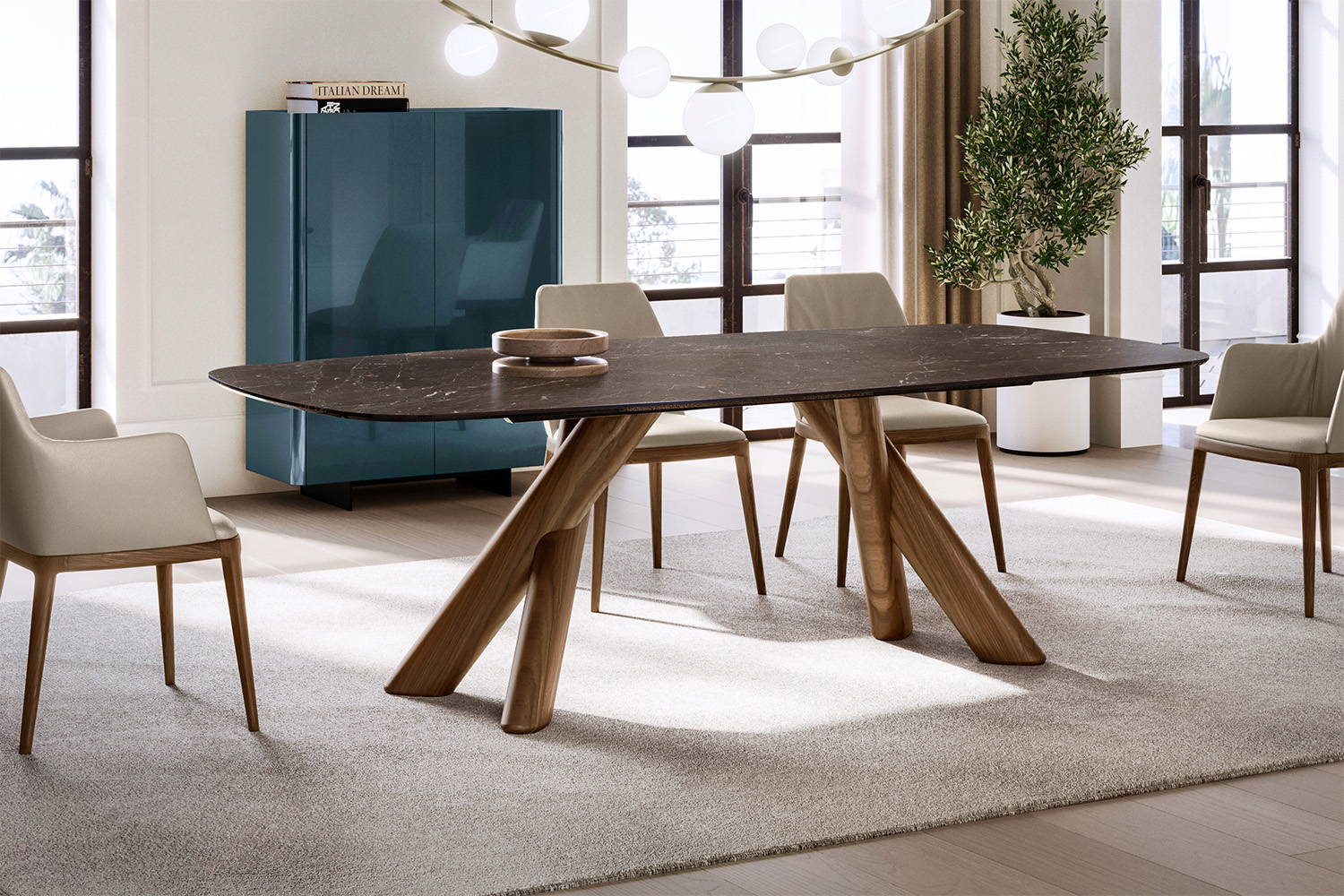 Canova Dining Table by Eforma