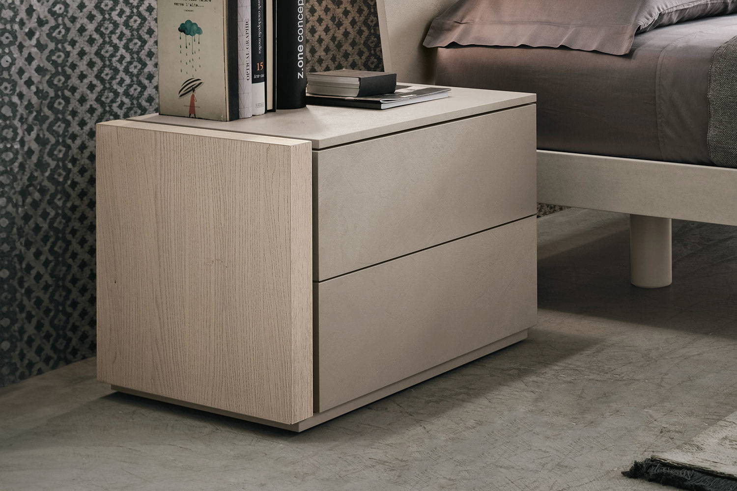 Capitol nightstand by Tomasella