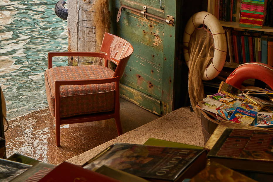 Cara Armchair is made in Italy