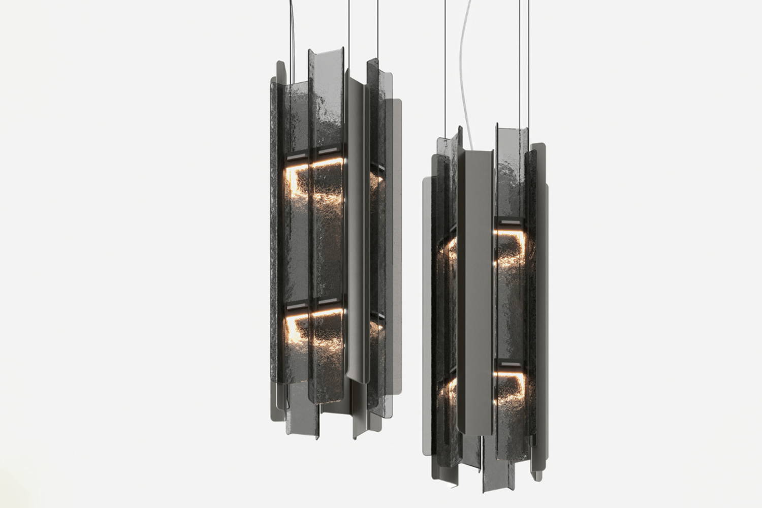 Cathedral Suspension Lights in version A 