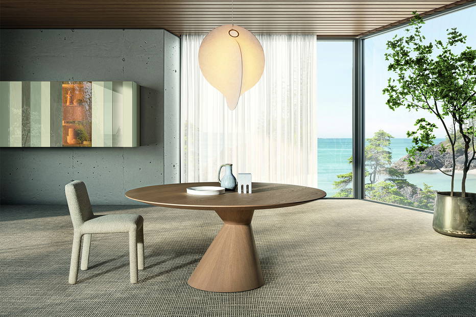 Chapeau Wood Dining Table