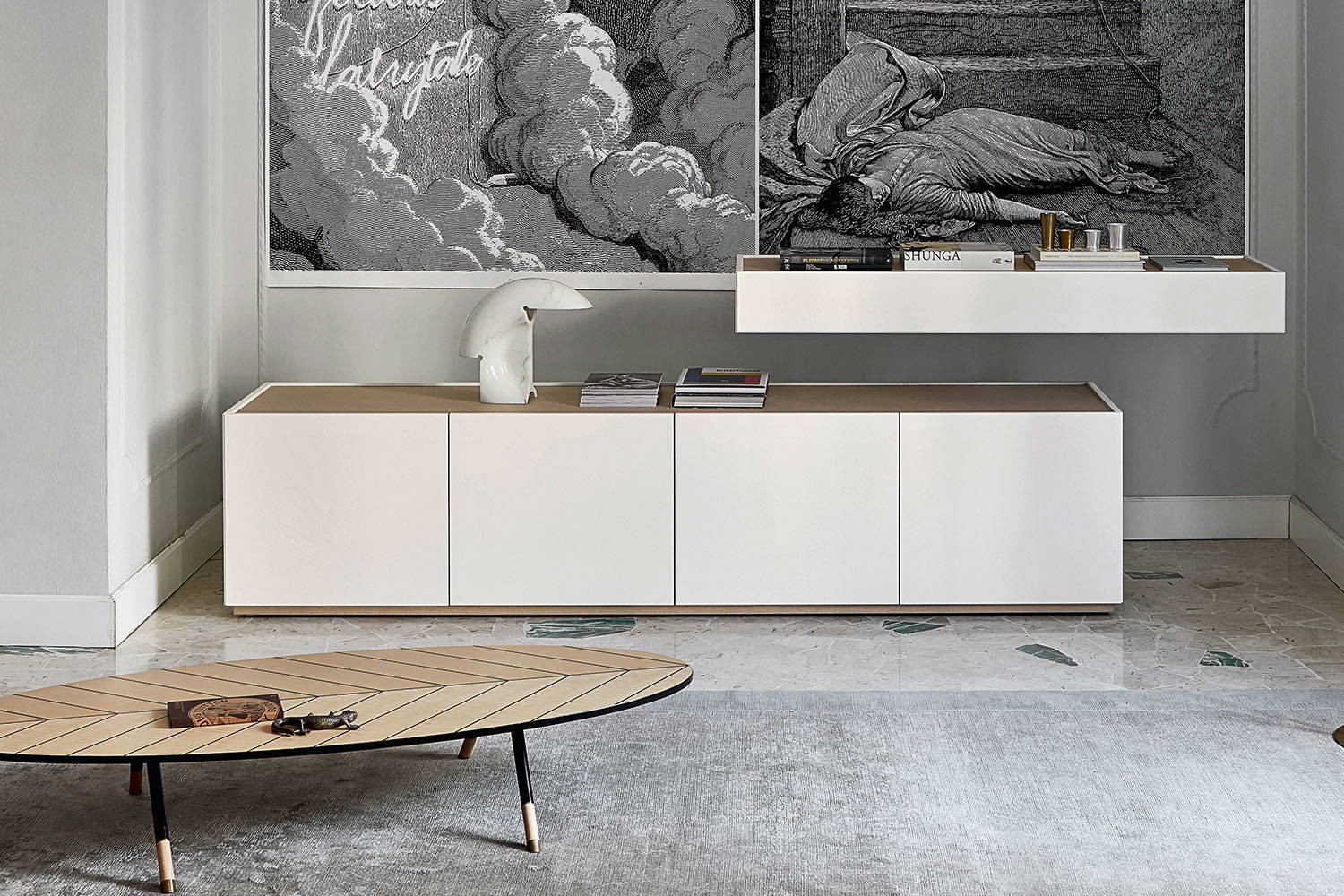 Cidori low sideboard by San Giacomo