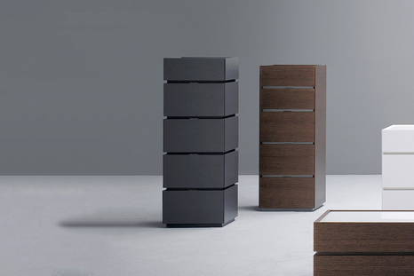 Cidori stackable chests by San Giacomo in various finishes 