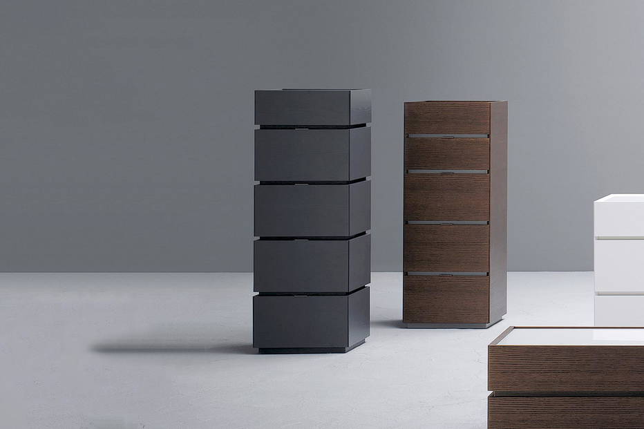 Cidori stackable chests by San Giacomo in various finishes 