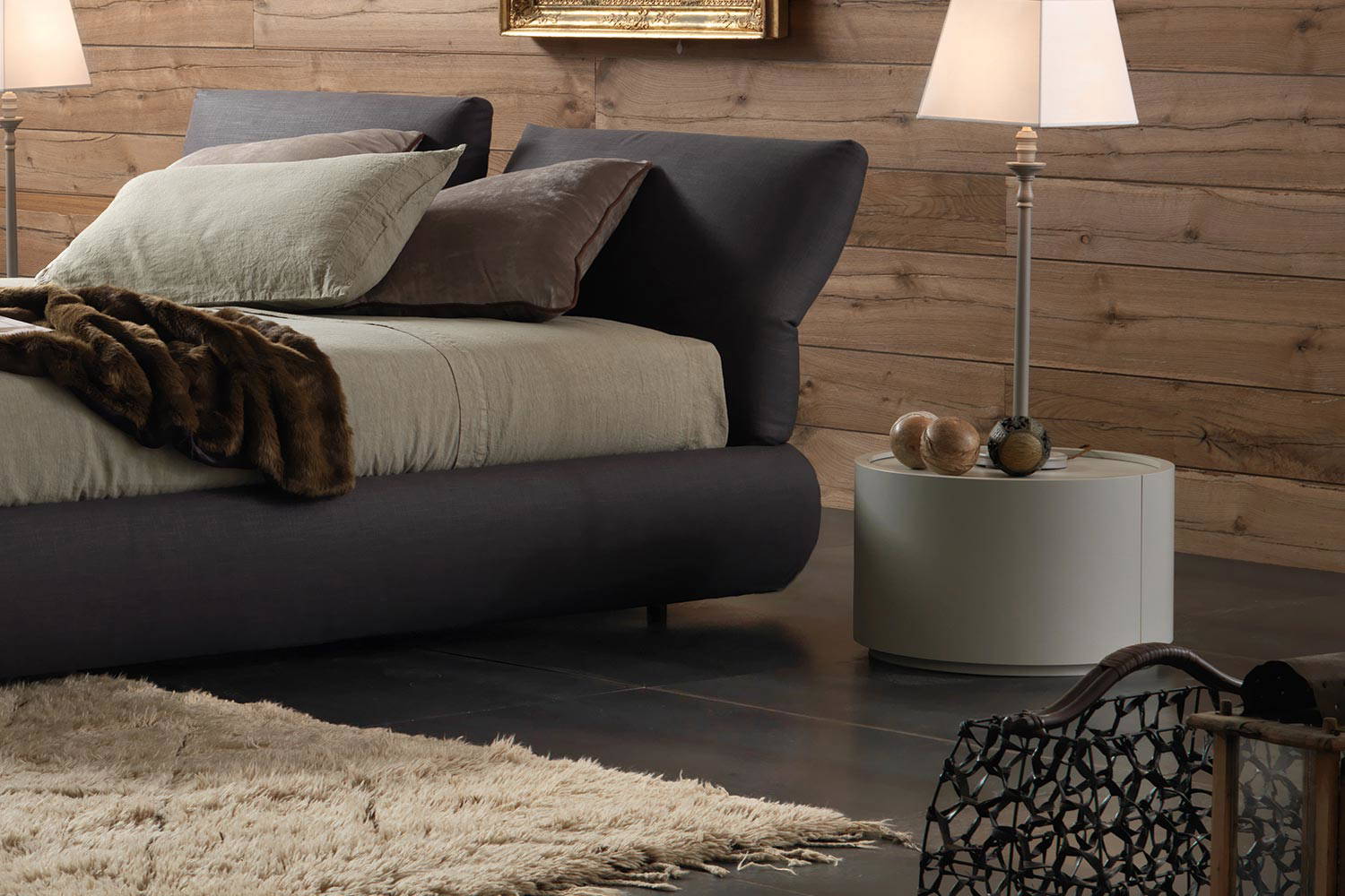 Cidori Tondo Nightstand by San Giacomo | room service 360°