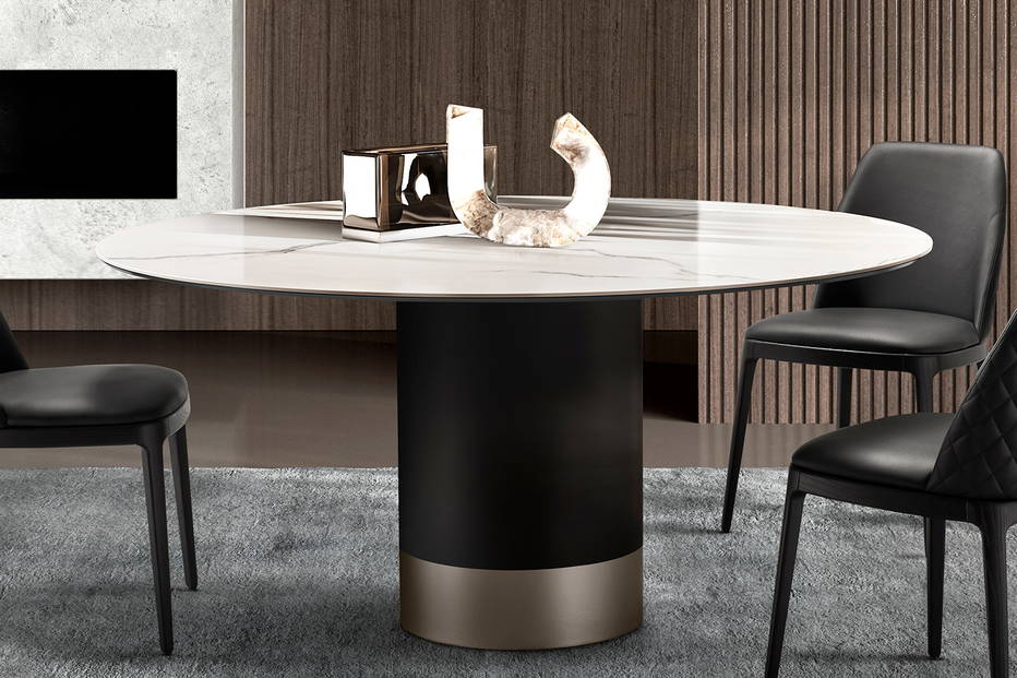 Cilindro Round Dining Table