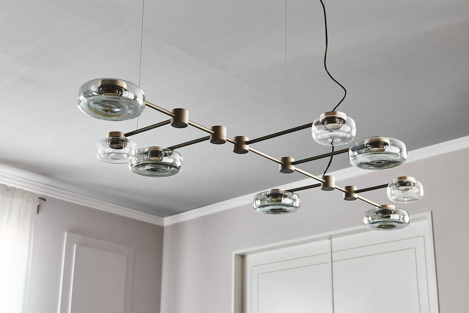 Circuit chandelier by Cattelan Italia