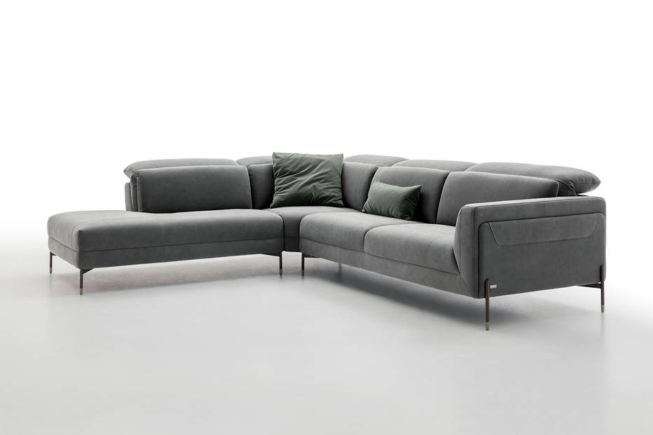 Claire Corner Sectional Sofa with Peninsula