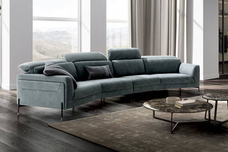 Claire Curved Sofa by Nicoline Italia
