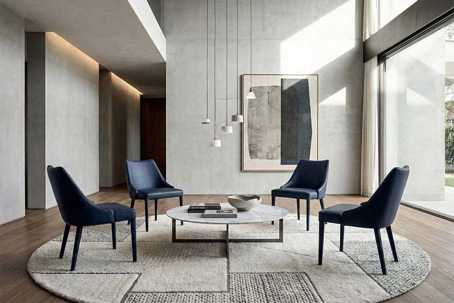 Clara Upholstered Armchair Display Model