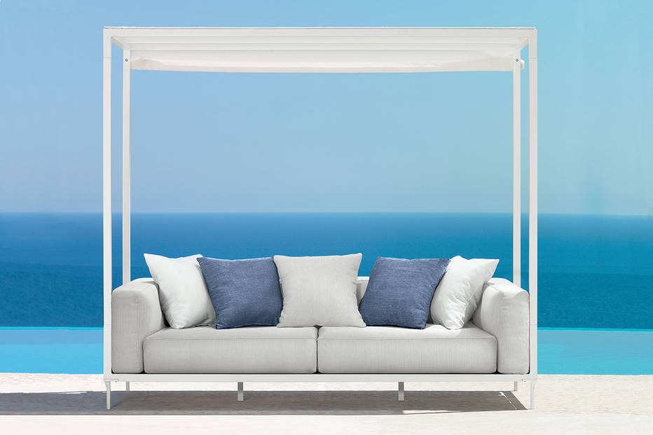Cleo Alu canoy sofa by Talenti 