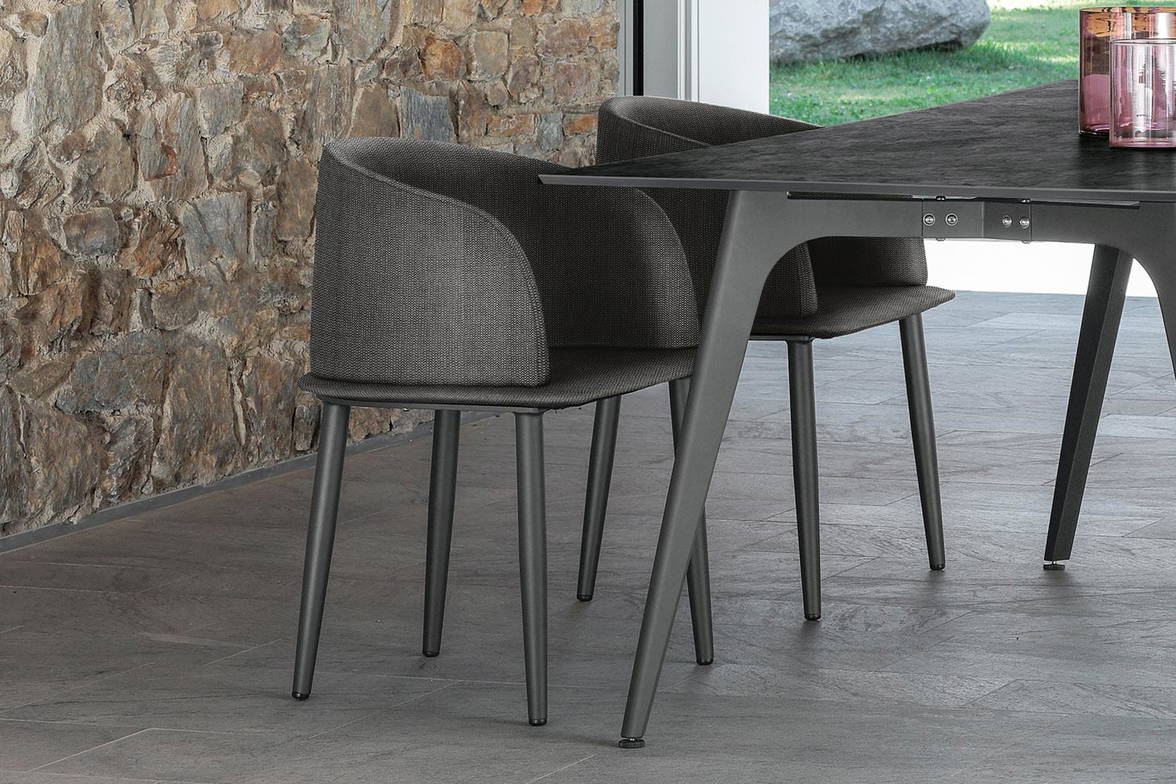 Cleo Alu dining armchairs by Talenti Cleo Alu dining armchairs by Talenti
