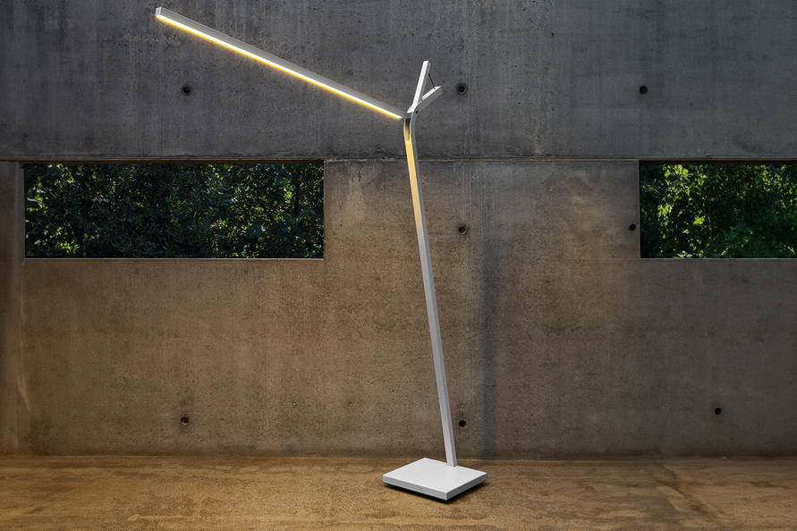 Cleo Alu Outdoor Arc Lamp