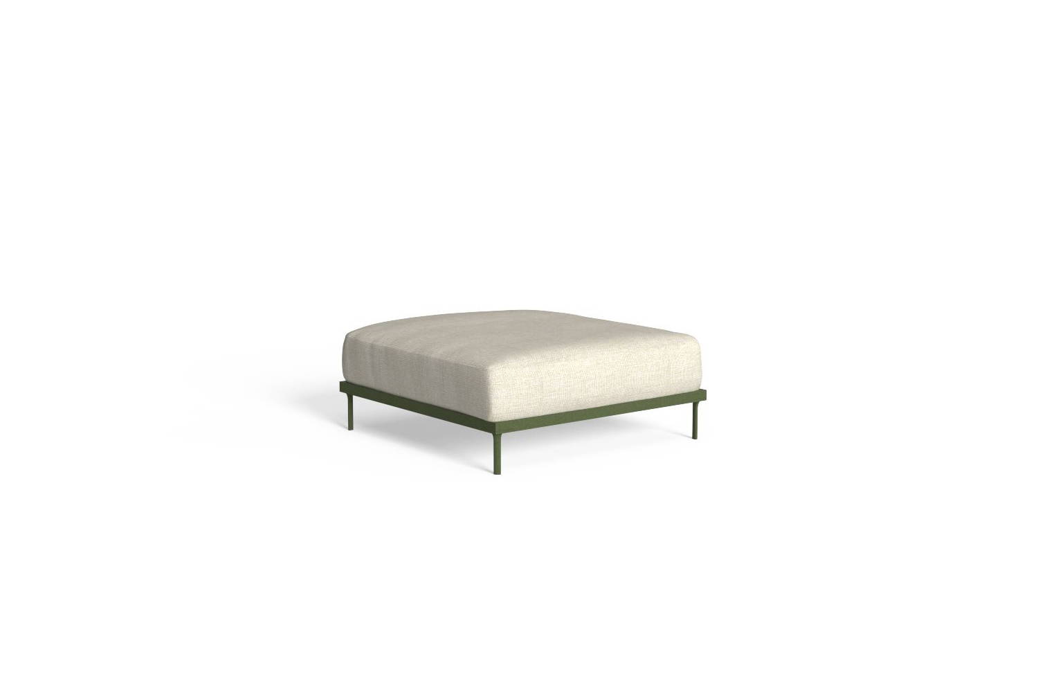 Cleo Alu Pouf